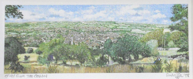 Otley from the Chevin - Allan Radcliffe