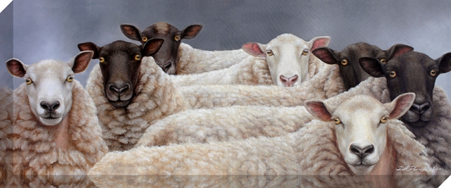 Watching The Flock - Dina Perejogina