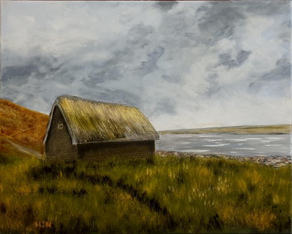 Monastic Barn, Grimwith Reservoir - Neil Newton